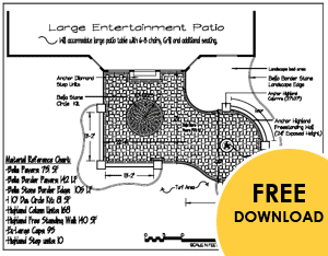 large patio plan